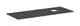 Hansgrohe-HG-Xelu-Q-Konsole-1360-550-mit-Ausschnitt-rechts-fuer-Aufsatzwaschtisch-ohne-Hahnloch-Diamantgrau-Matt-54117910 gallery number 1